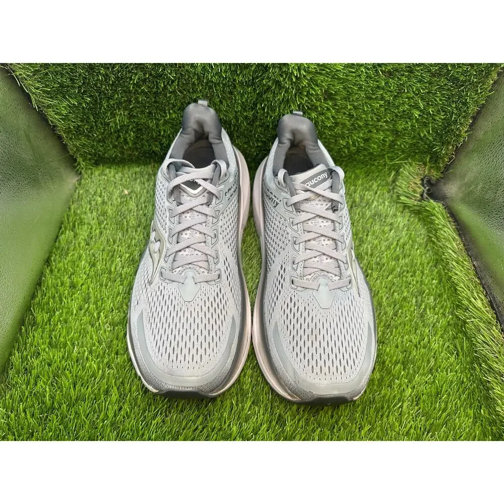 Saucony Guide 17 S20936-115 Athletic Sneaker Men's 12 Gray Mesh Jogging Running